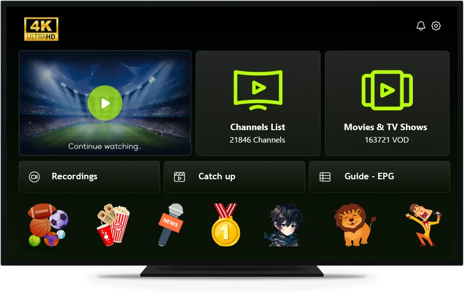 IRON IPTV 1 FALCON IPTV PRO